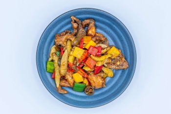 Fried Chili with Frog